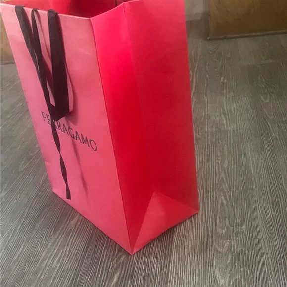 Salvatore Ferragamo Vibrant Red Tote - Picture 4 of 7